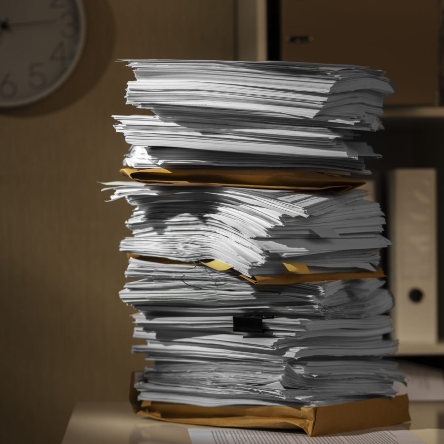 still-life-documents-stack